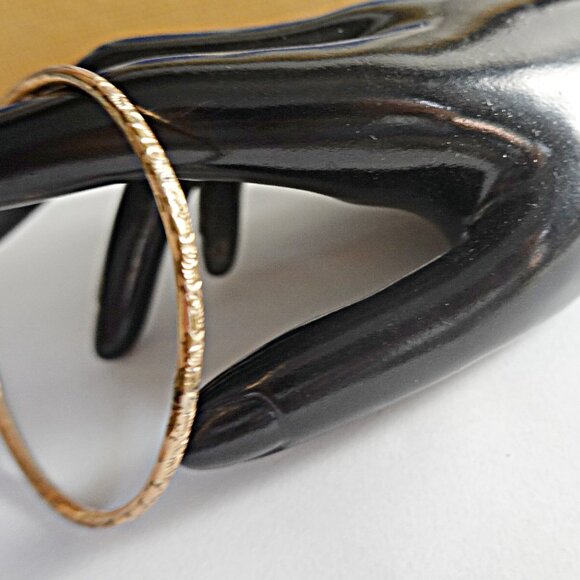 Victorian Antique Gold Filled Bangle - Picture 1 of 3